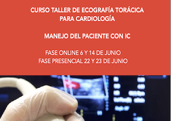 Curso taller de ecografía torácica para cardiología