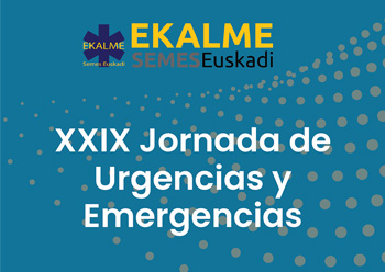 XXIX JORNADA DE URGENCIAS Y EMERGENCIAS