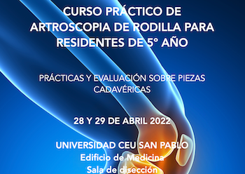CURSO PRÁCTICO DE RODILLA PARA RESIDENTES DE 5º AÑO MADRID
