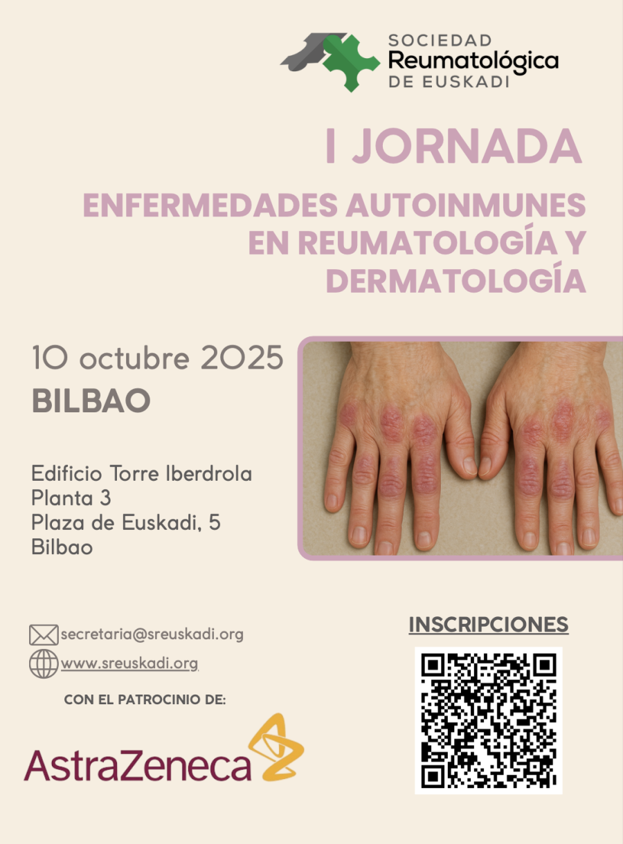 I JORNADA ENFERMEDADES AUTOINMUNES EN REUMATOLOGÍA Y DERMATOLOGÍA