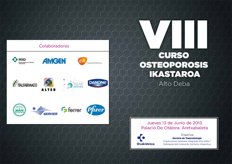 VIII Curso Osteoporosis