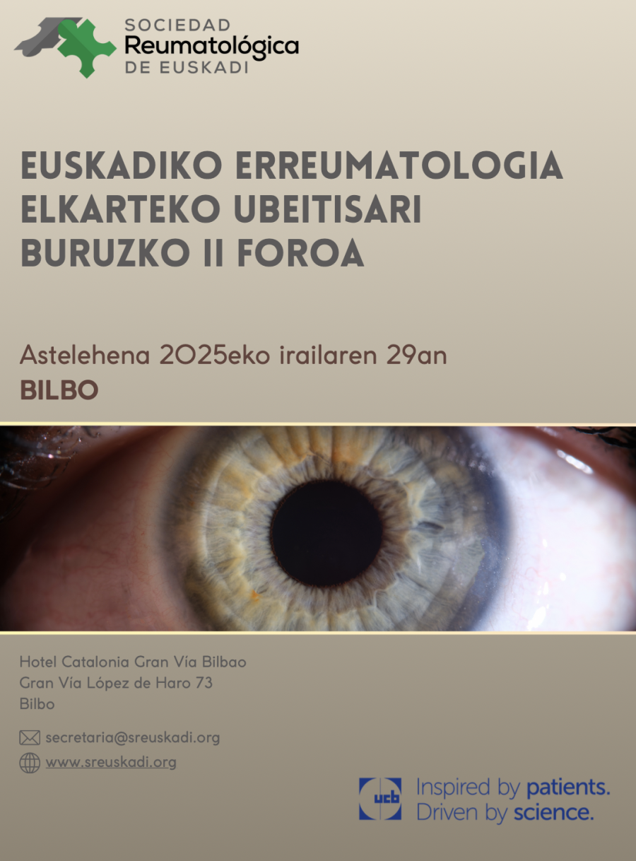 II CURSO DE UVEÍTIS DE LA SOCIEDAD REUMATOLÓGICA DE EUSKADI